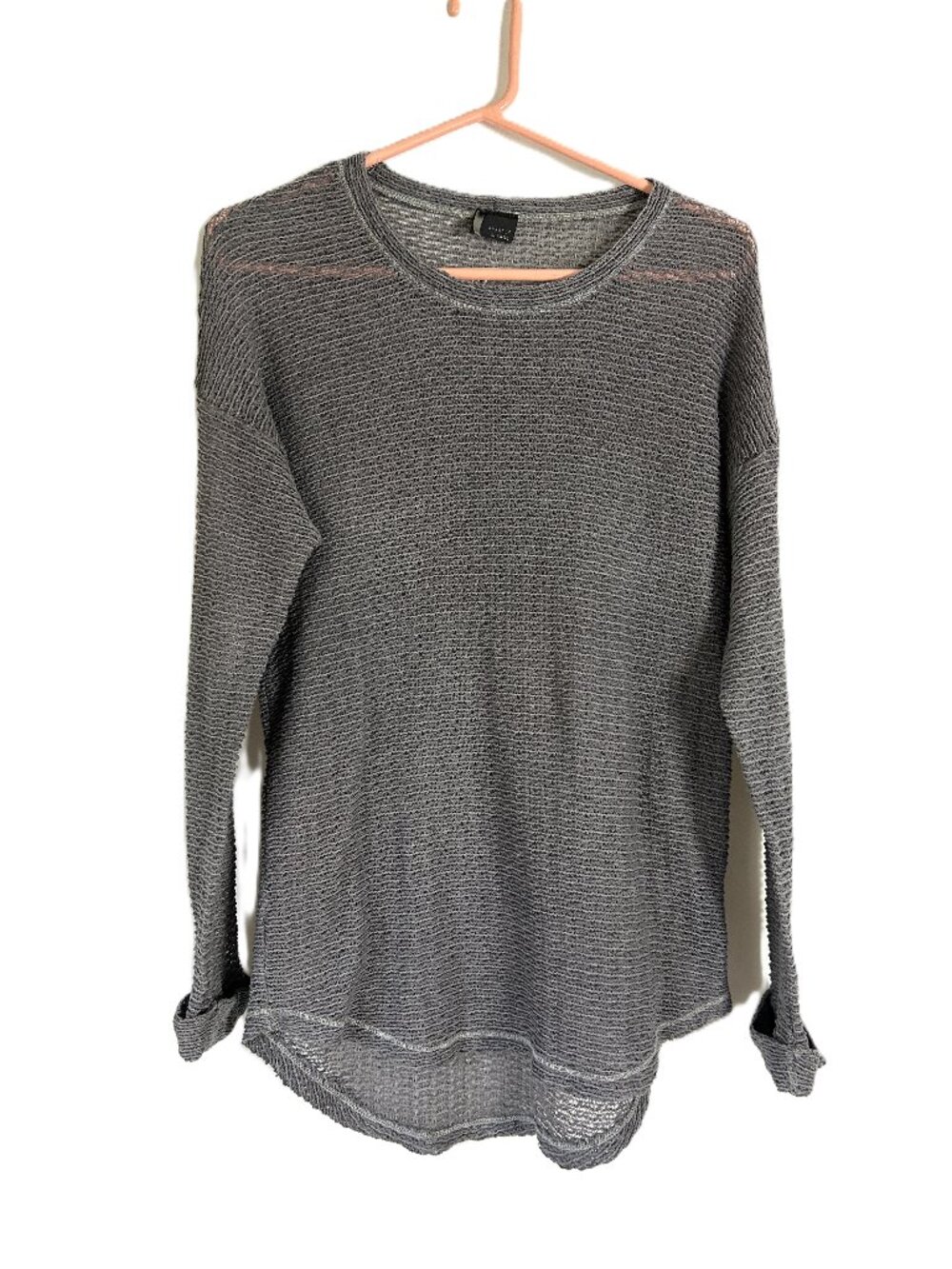 Sparkle & Fade Anthropologie Lightweight Sweater Gray S